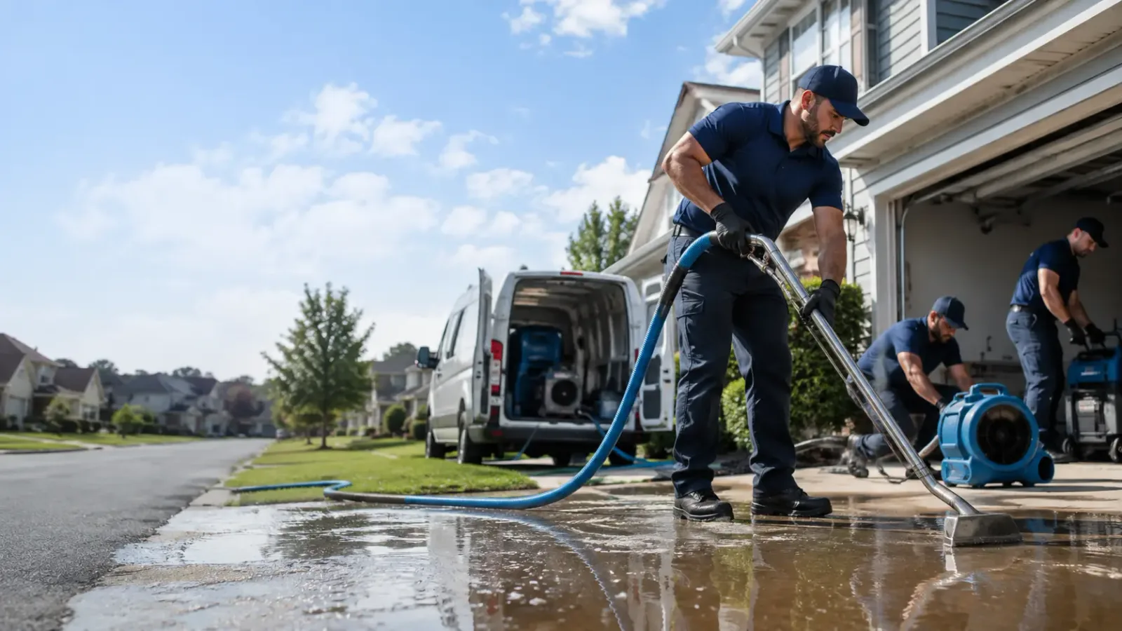 Flood Damage Restoration in Preston, OK